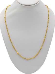 22ct Gold Ball Fancy Chain