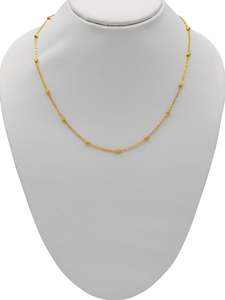 22ct Gold Ball Fancy Chain