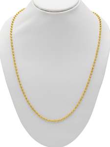 22ct Gold Ball Fancy Chain