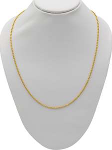22ct Gold Ball Fancy Chain
