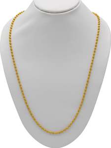 22ct Gold Ball Fancy Chain
