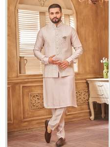 Mens Kurta Set With Jacket