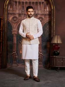 Mens Kurta Set With Jacket