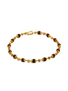 22Ct Gold Rudraksh Bracelet