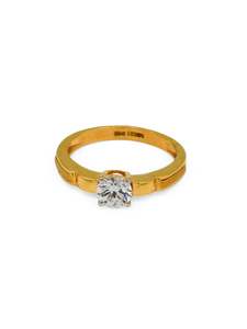 22Ct Gold CZ Ladies Ring