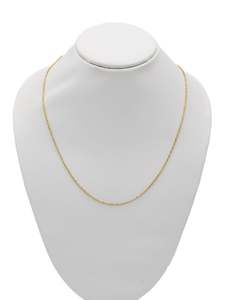 Women Chains: 22CT Gold Two Tone Chain