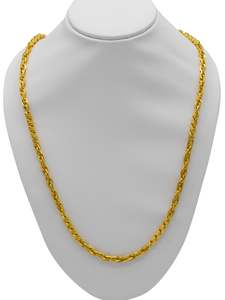 Women Chains: 22ct Gold Indo Choco Chain