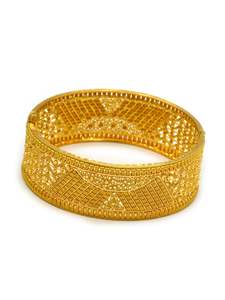 Bangles 1: 22ct Gold 1 Piece Patta Screw Bangle