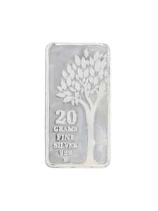 Coins Bars: Pure Silver Bar 999 - 20 GMS