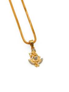 22Ct Gold CZ Krishnaji Pendant