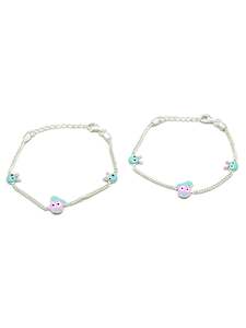Sterling Silver 2 PC Bracelet