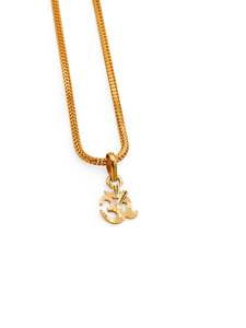 22Ct Gold Om Pendant