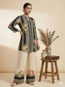 Kurti Pants: Sadaaf Co-Ord Set