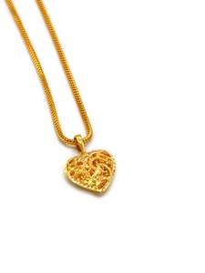 22ct Gold Heart Pendant