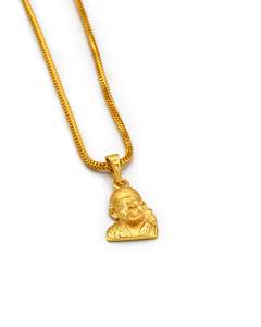 22ct Gold Sai Baba Pendant