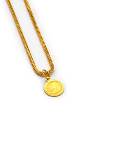 22ct Gold Flower Pendant