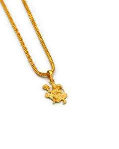 22ct Gold Hanumanji Pendant
