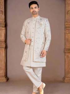 Mens Kurta Set With Jacket