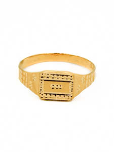 22ct Gold Mens Ring
