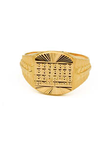 22ct Gold Mens Ring