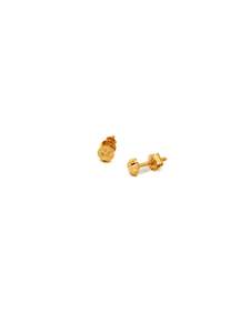 22ct Gold Ball Stud Earrings