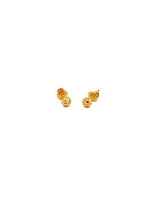 22ct Gold Ball Stud Earrings