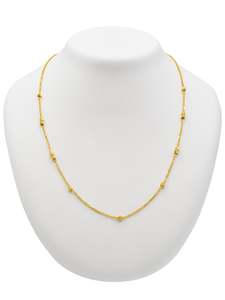 22ct Gold Ball Fancy Chain