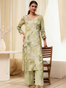 Kurti Pants: Biba Kurti With Palazzo Pant