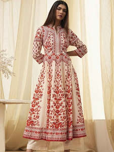 Biba Kurta With Palazzo Suit