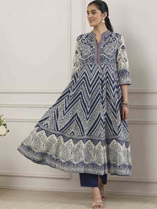 Kurti Pants: Biba Flair Kurti & Pant
