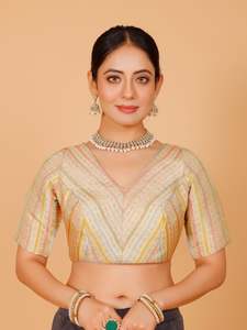 Silk Printed Blouse