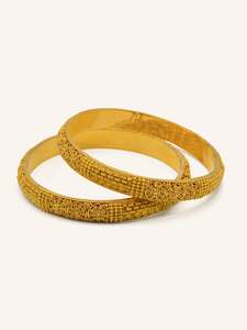 22ct Gold 2 Piece Bangle