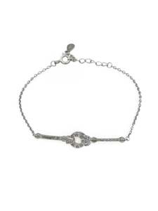 Silver Items: Sterling Silver CZ Bracelet