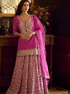 Lehengas: Surina Long Top Lehenga
