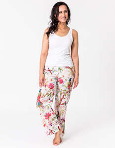 White Paradise Lounge Pants