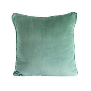Aqua Lace Cushion