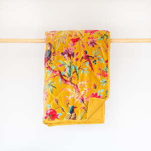Home: Paradise Ochre Throw