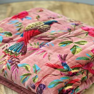 Paradise Cameo Pink Throw