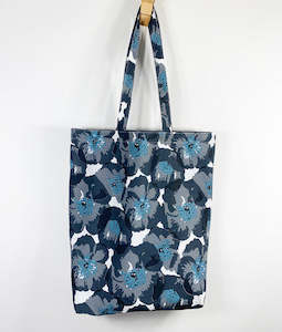 Bags: Poppy Tote Bag - Charcoal