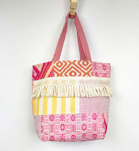 Bags: Indie Pink Tote Bag