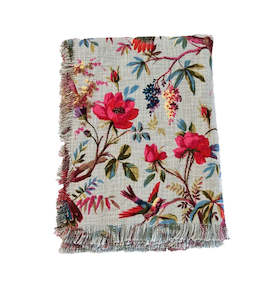 Paradise Handloom Throw - Dew