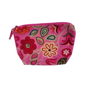 Rosa Pink Cosmetic Bag