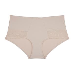 Peony Lace Full Brief - Cafe Latte