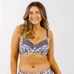 Oh Naturale Bras: Print Full Cup Bra -  Gelato