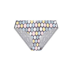 Bikini Brief: Lace Bum Bikini Brief - Gelato