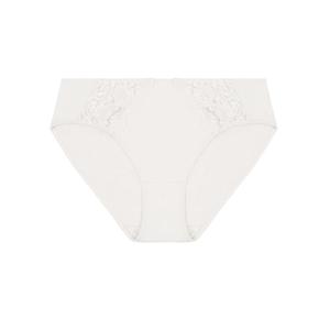 Lace Midi Brief - White
