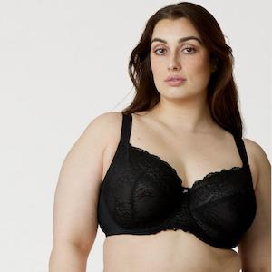 D Cup Bras: Peony Lace Premium Support Bra