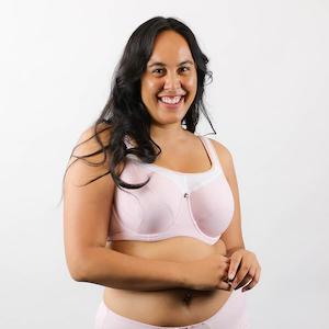 Pink Bras: Active Bra - Pearl