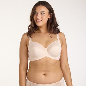 Willow Lace Full Cup Bra - Latte