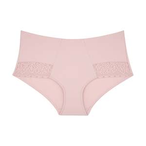 Lily Lace Full Brief - Blush Pink